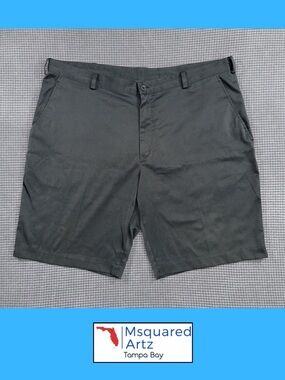 Nike Golf Dri Fit Shorts Black Size 40 Performance Stretch Casual